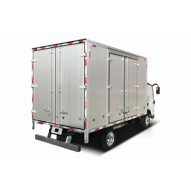 Aliuminio korio sauso sunkvežimio kėbulas